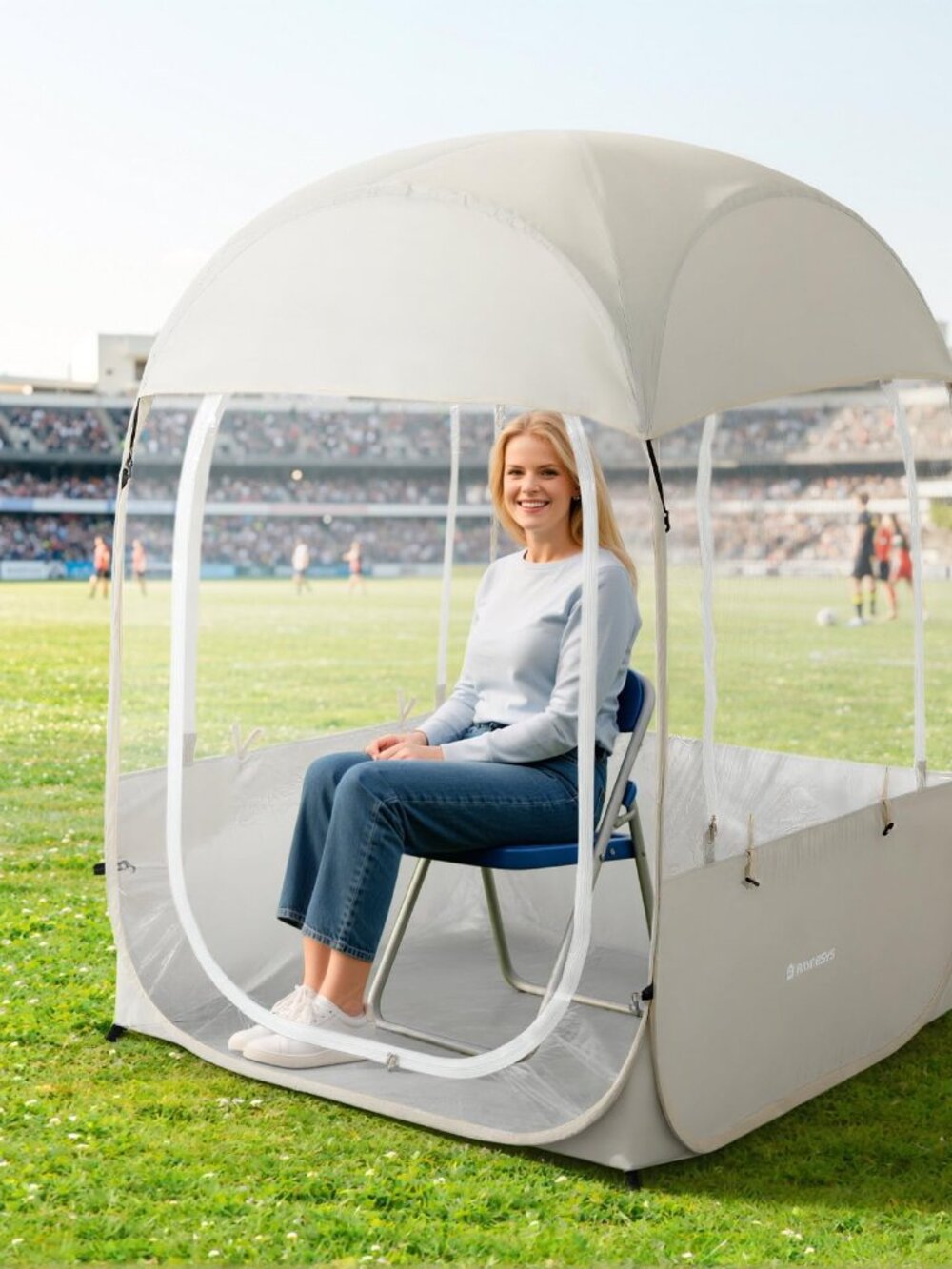 NEW Raynesys Foldable Pop Up Sports Tent Shelter for Portable Tents Instant View